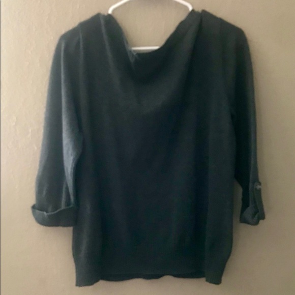 Karen Scott Grey knit sweater - Picture 4 of 4